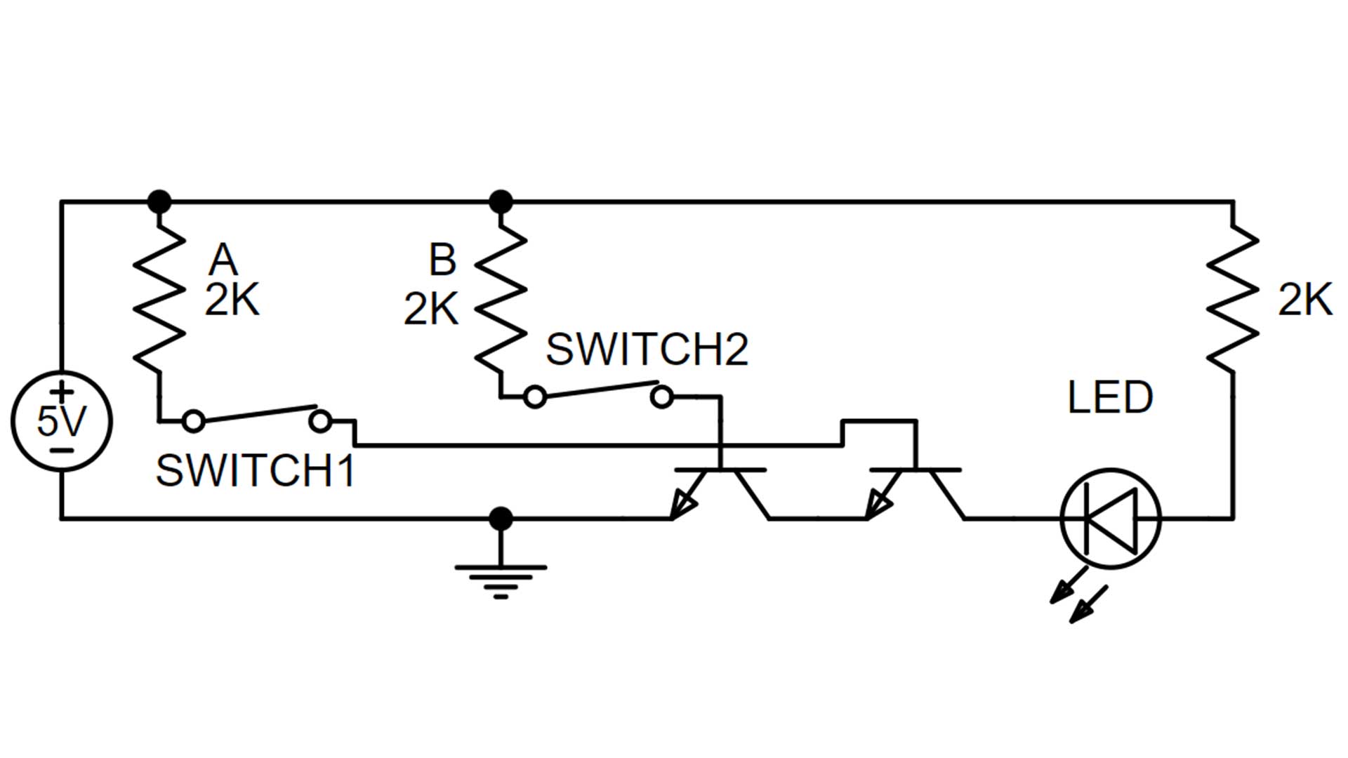 and gate 1 circuit diagram