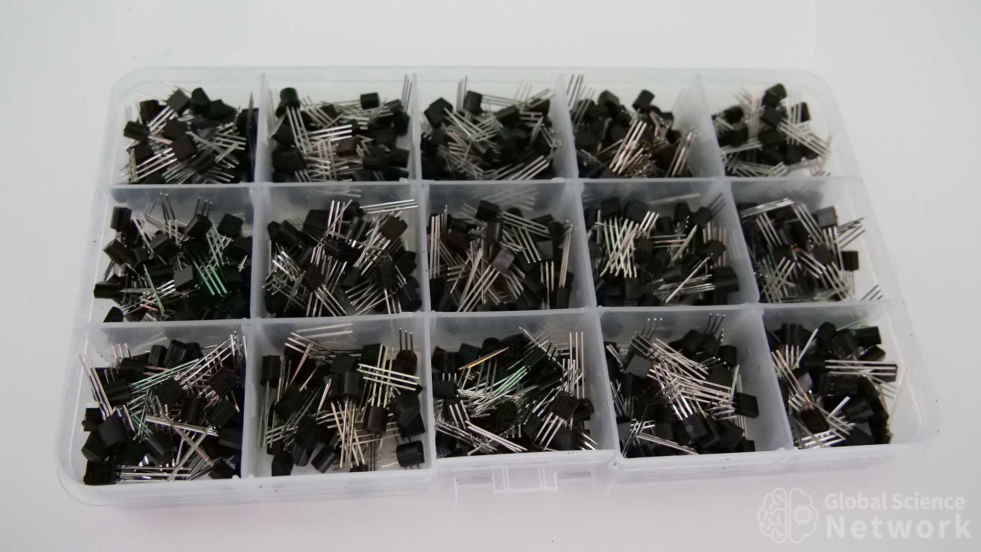 transistors kit with many types of BJT transistors