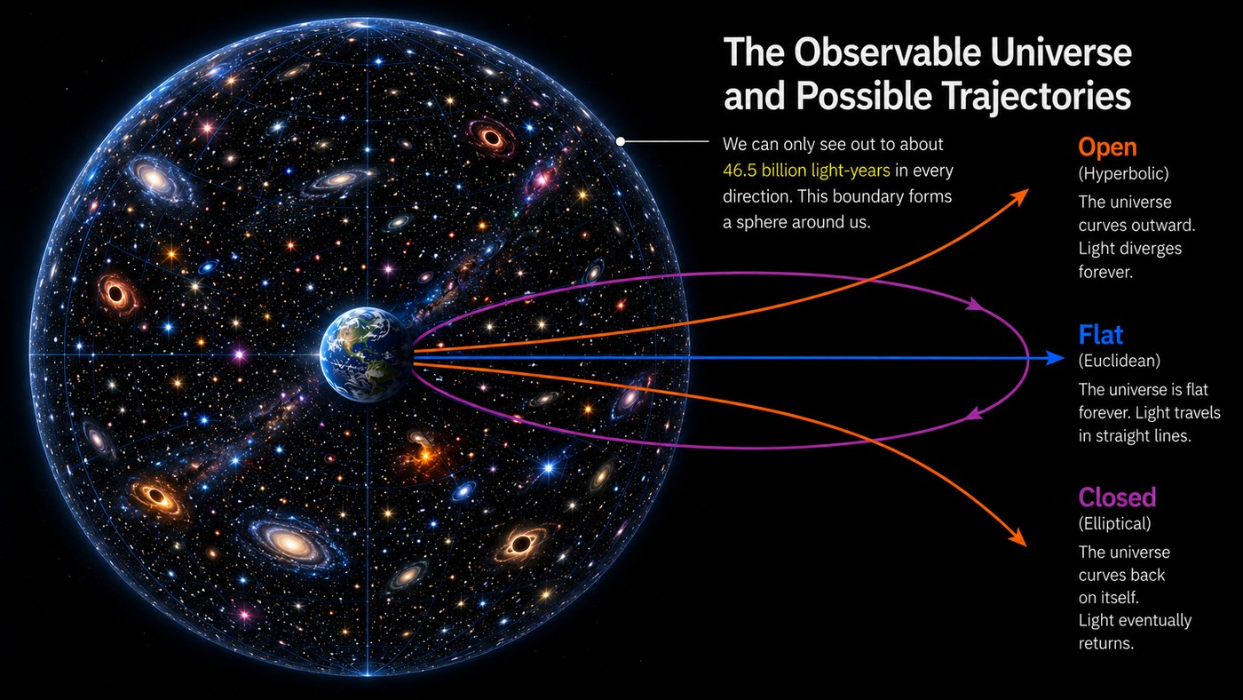 observable universe sphere