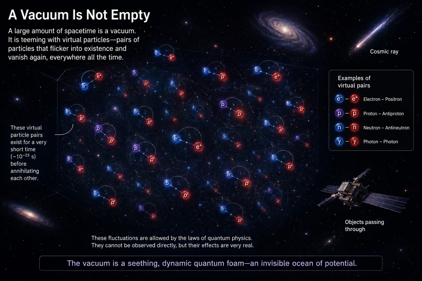 vacuum is not empty