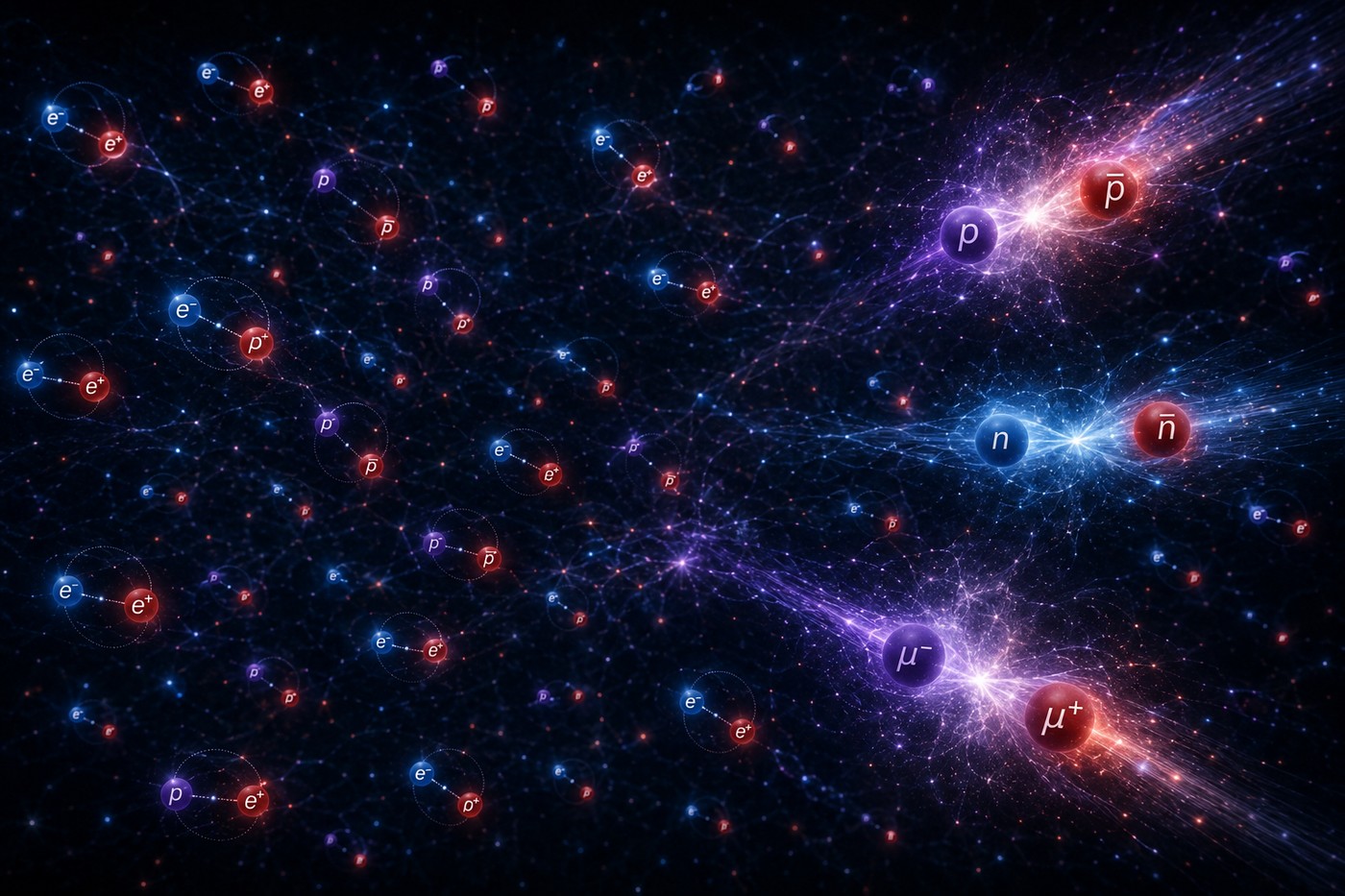 virtual particle pairs